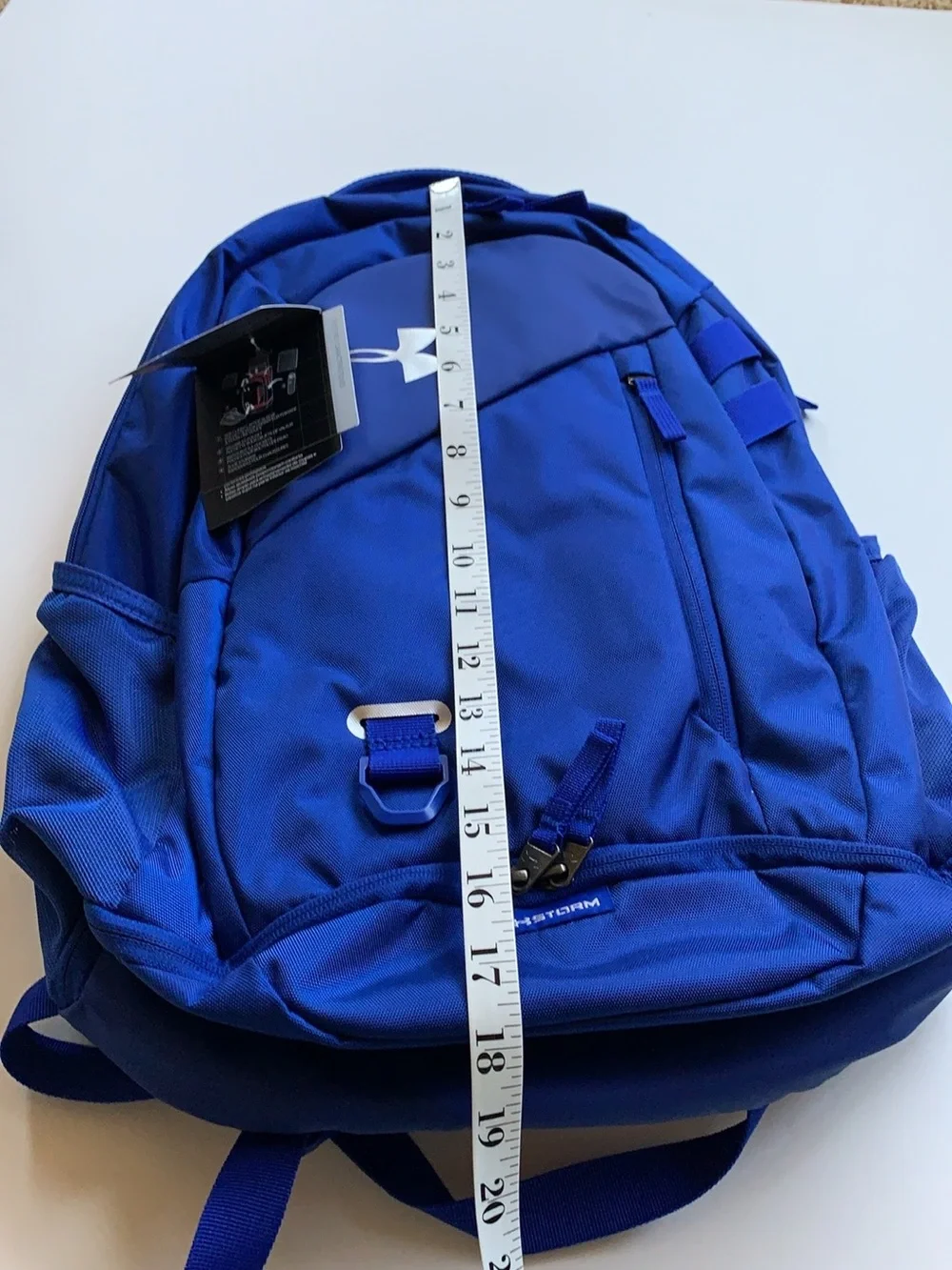 NWT UA Hustle 4.0 Storm Backpack  Water Repellent, School, Work, for Laptop